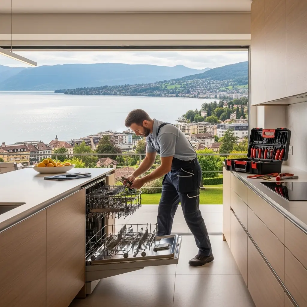 Dépannage et réparation de Lave-vaisselle à Lausanne et Riviera
